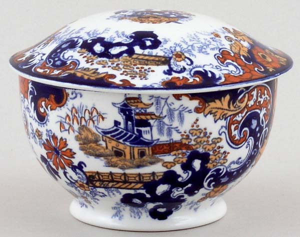 Pot with cover c1900